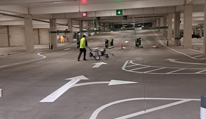 Floor marking service