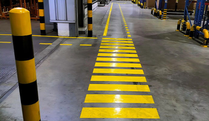 Crosswalks for commercial property