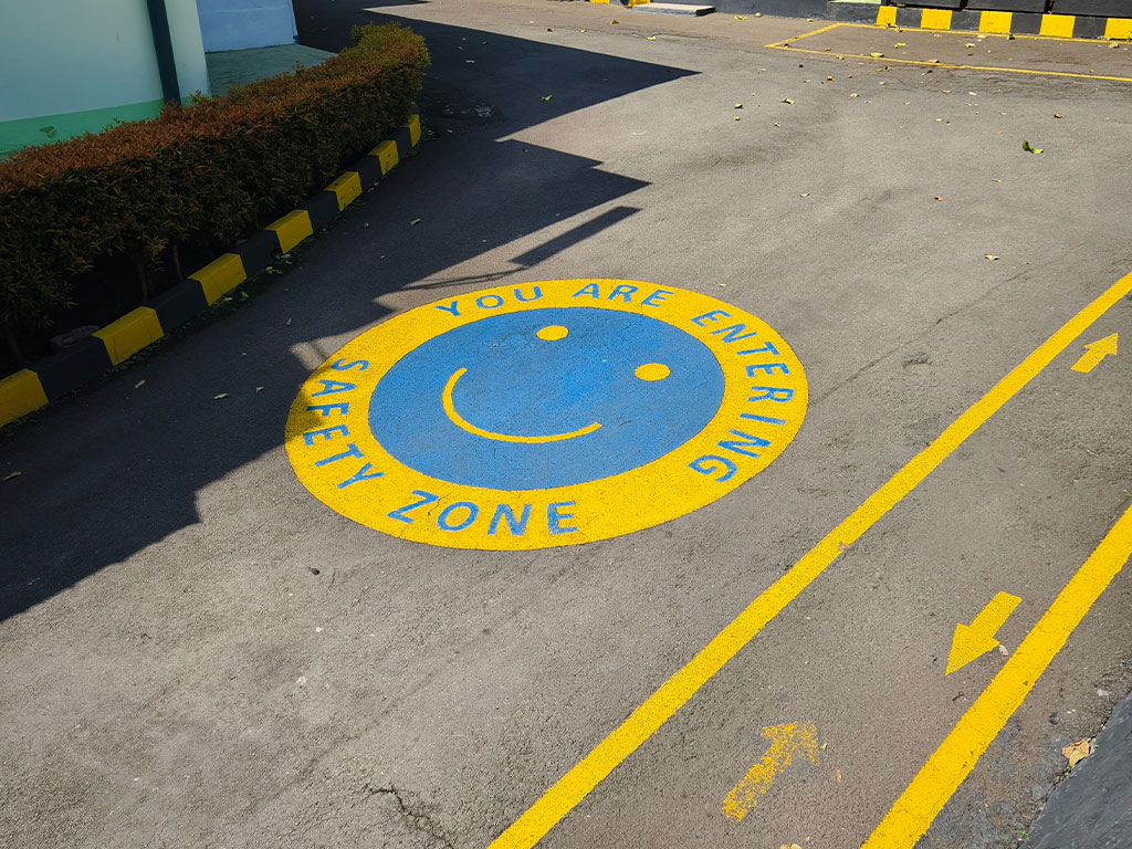 Safety Zone Marking Service in Dallas-Fort Worth