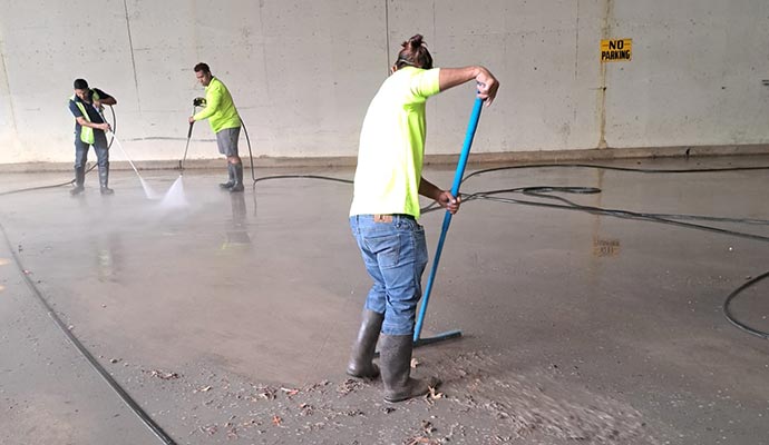 Property cleaning service